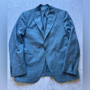 Thom Browne New York Men’s Blazer Sports Coat Blue Size 3 Notch Lapel New